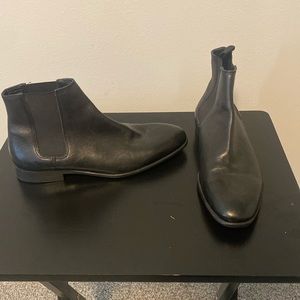 Zara leather Chelsea boots